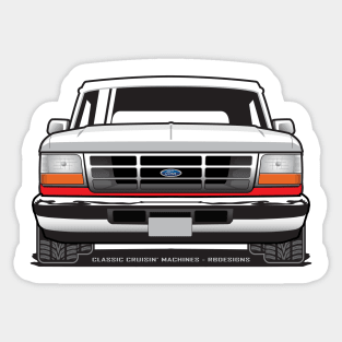 1992-97 Ford Truck / Bronco Aero grille Sticker